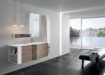 STR8 102 - Wall-mounted vanity unit with drawers by Gruppo Geromin - view 3